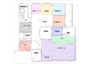 小児科の設計図面事例